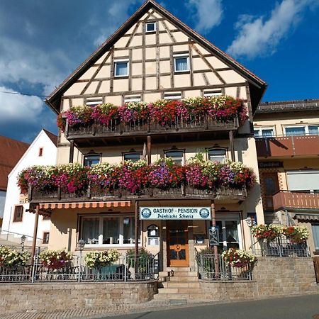 Gasthof-Pension Fraenkische Schweiz Obertrubach Eksteriør bilde